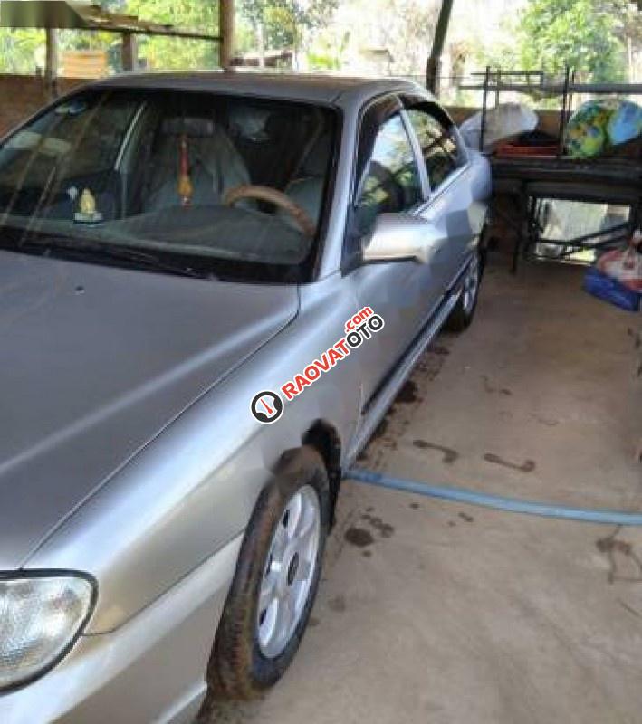 Bán xe Kia Spectra 1.6 MT đời 2005, màu bạc-0