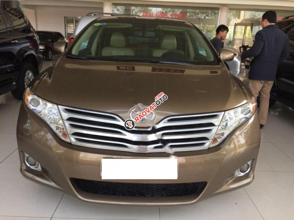 Bán Toyota Venza 2.7 đời 2009, màu nâu, xe nhập giá cạnh tranh-1