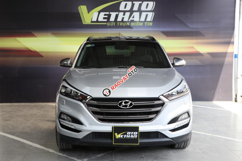 Cần bán Hyundai Tucson 2.0AT 2016, màu bạc, nhập khẩu, 866 triệu-1