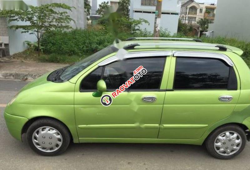 Cần bán lại xe Daewoo Matiz SE 0.8 MT sản xuất 2005, màu xanh-2