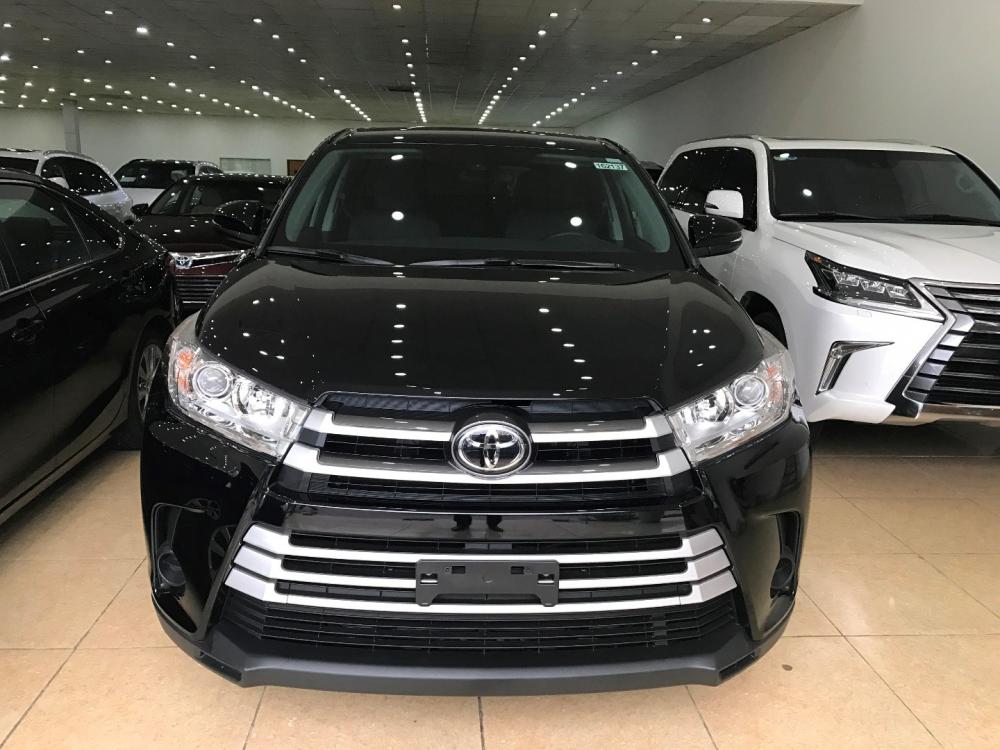 Bán Toyota Highlander đời 2017, màu đen, nhập khẩu chính hãng-1