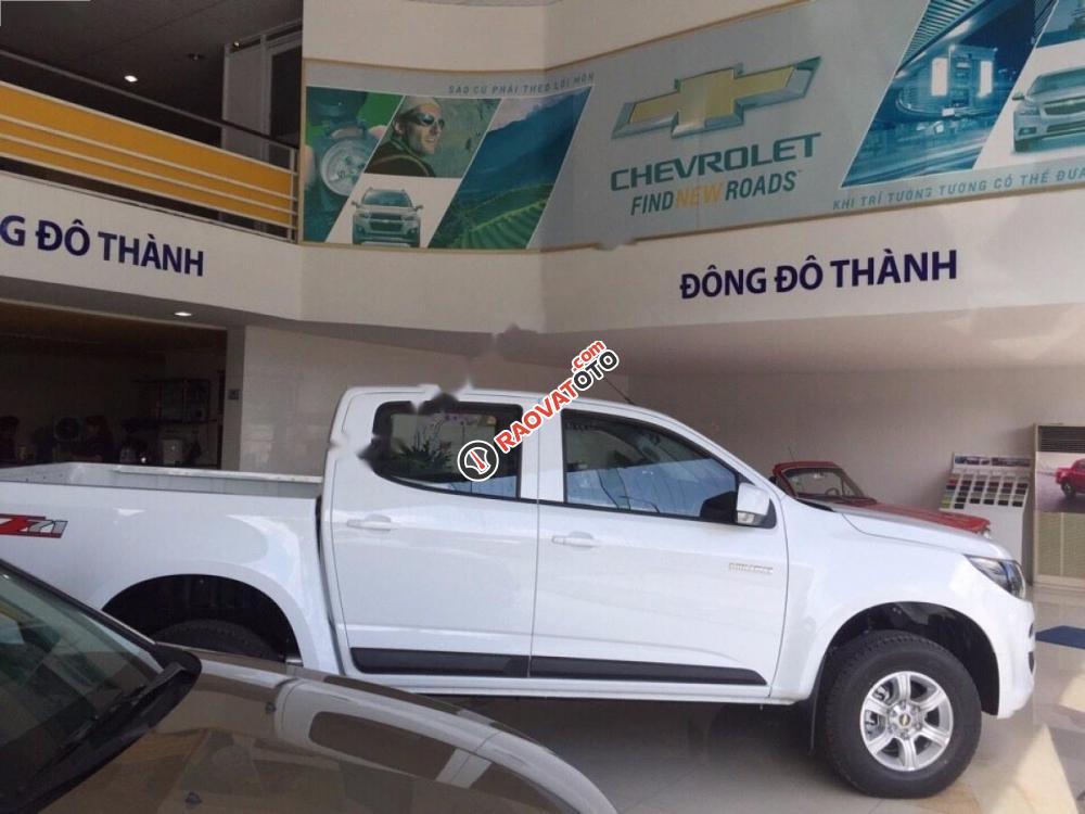 Cần bán xe Chevrolet Colorado LT 2.5L 4x4 MT sản xuất 2017, màu trắng, nhập khẩu, giá 649tr-4