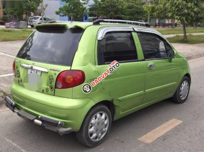 Cần bán lại xe Daewoo Matiz SE 0.8 MT sản xuất 2005, màu xanh-3