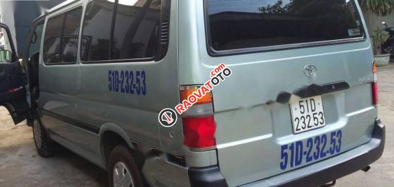 Bán Toyota Hiace Van 2.4 sản xuất 2003, màu xanh  -2