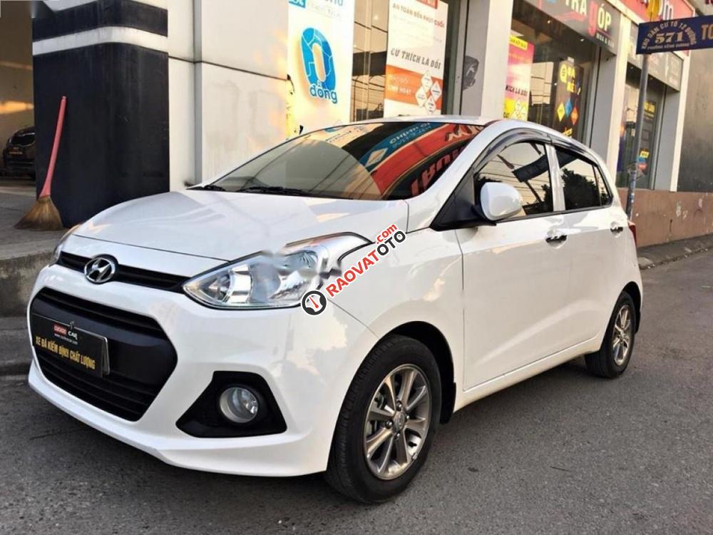 Cần bán xe Hyundai Grand i10 1.0 MT năm 2016, màu trắng, nhập khẩu, 355tr-2