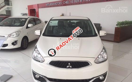 Bán Mitsubishi Mirage tại Quảng Nam, màu trắng, xe nhập, số sàn, hỗ trợ vay nhanh giá tốt tại Quảng Nam-0