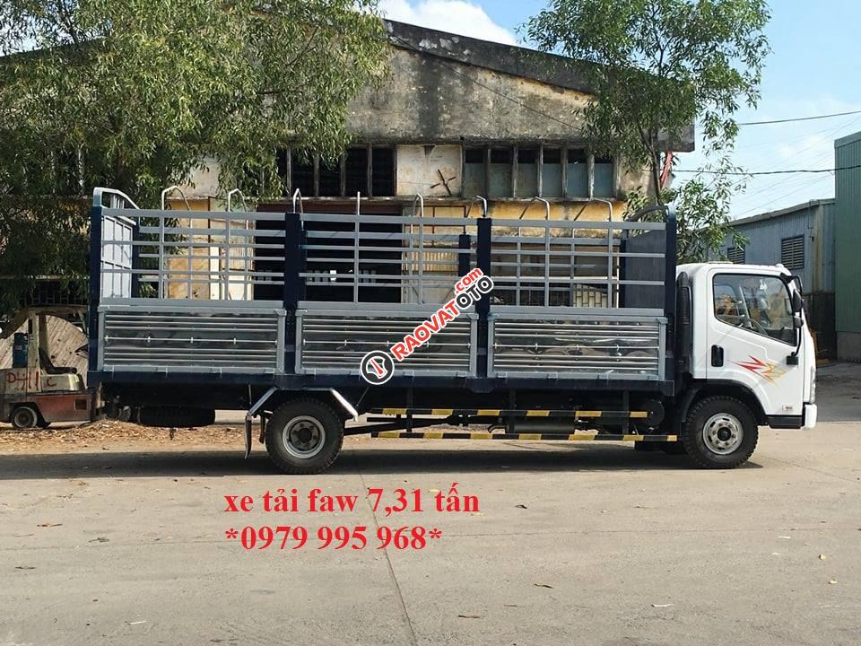 Bán xe tải GM Faw 7,31 tấn, động cơ 130PS mạnh mẽ, thùng dài 6,25M, giá cực rẻ-7