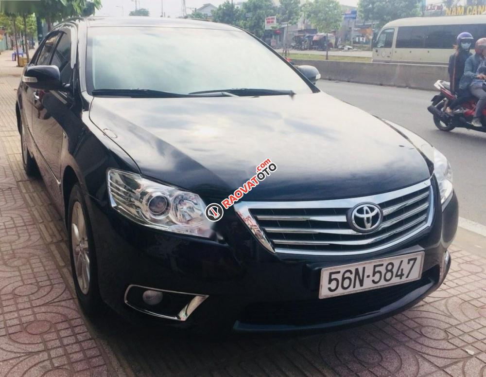 Cần bán xe Toyota Camry 2.4 G đời 2009, màu đen-0