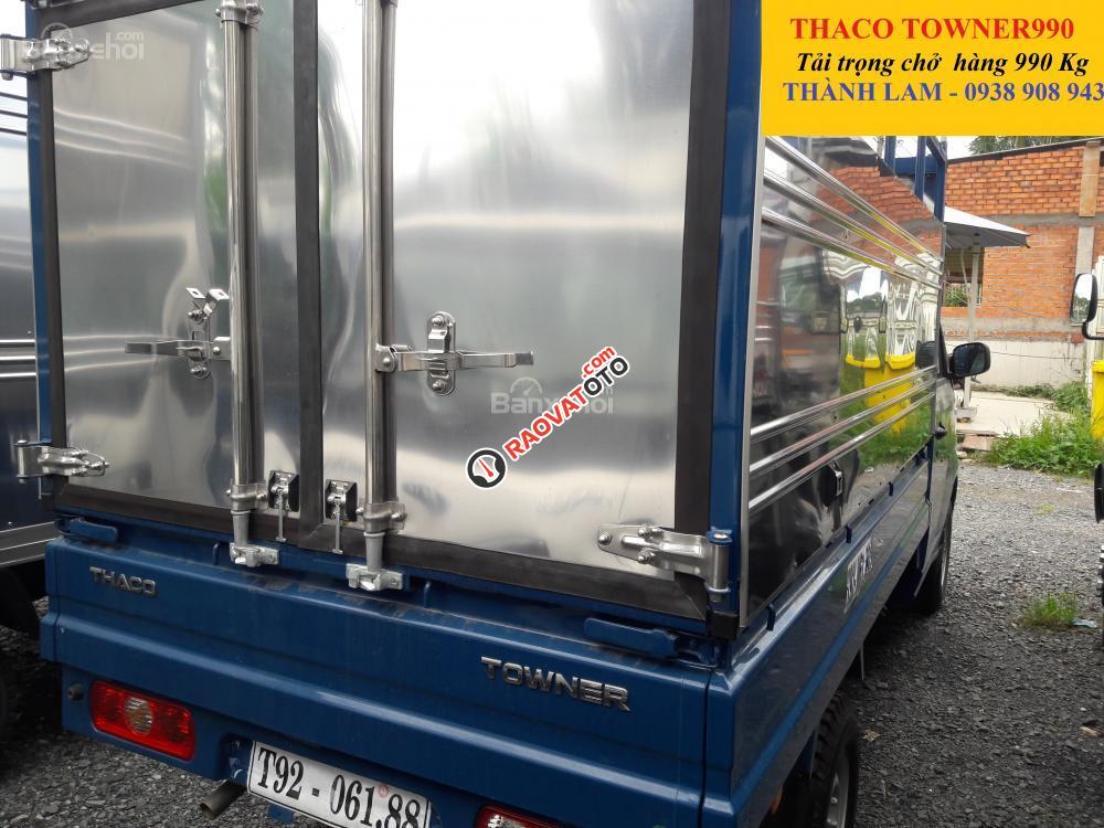 Cần bán xe tải Thaco Towner 990kg, tải chở hàng hóa 990kg, xe tải Euro 4 dưới 1 tấn, mua bán xe tải trả góp-2