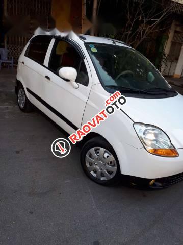 Bán Chevrolet Spark đời 2009, màu trắng  -1