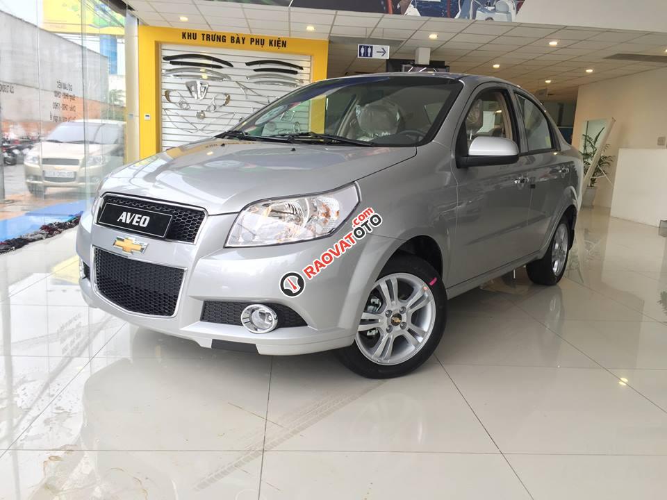 Chevrolet Aveo LT màu bạc, mua xe trả góp, lãi suất ưu đãi- LH: 090.102.7.102 Huyền Chevrolet-5