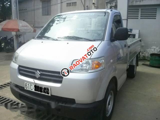 Bán Suzuki Carry đời 2016, màu bạc-0