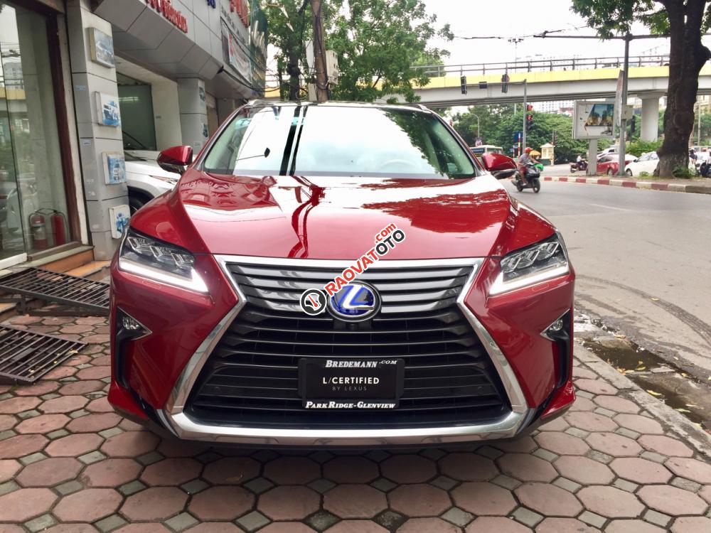 Bán Lexus RX 450h đời 2017, màu đỏ, xe nhập Mỹ, giá tốt nhất thị trường. LH: 0948.256.912-1