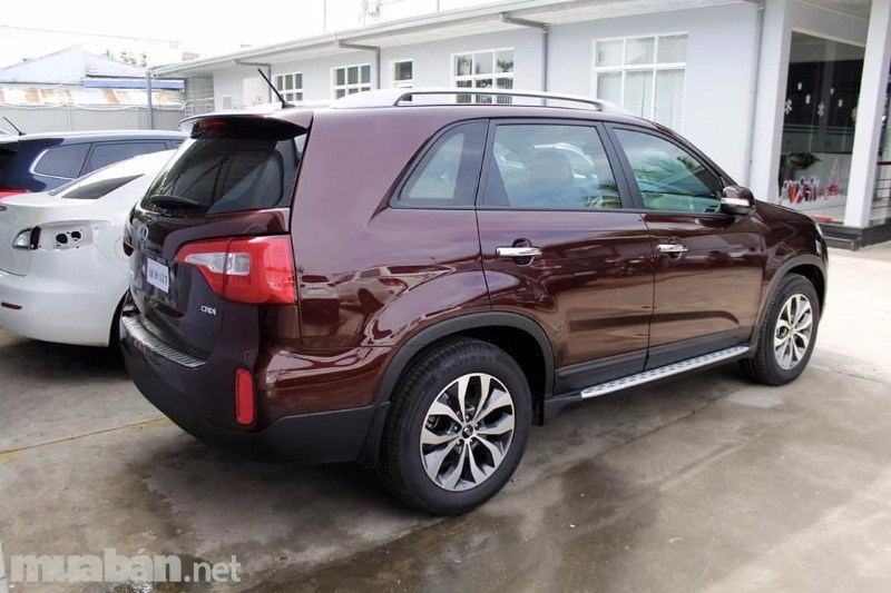 Bán xe Kia Sorento đời 2017, màu đỏ, nhập khẩu, giá tốt-0