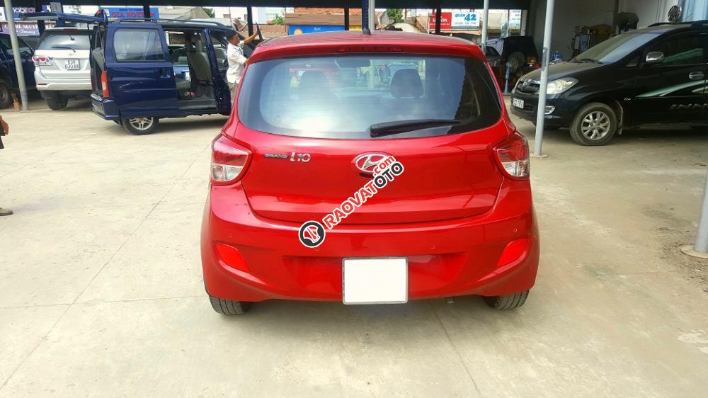 Cần bán xe Hyundai Grand i10 1.0MT bản đủ sản xuất 2014, màu đỏ, nhập khẩu Ấn Độ, giá tốt-11