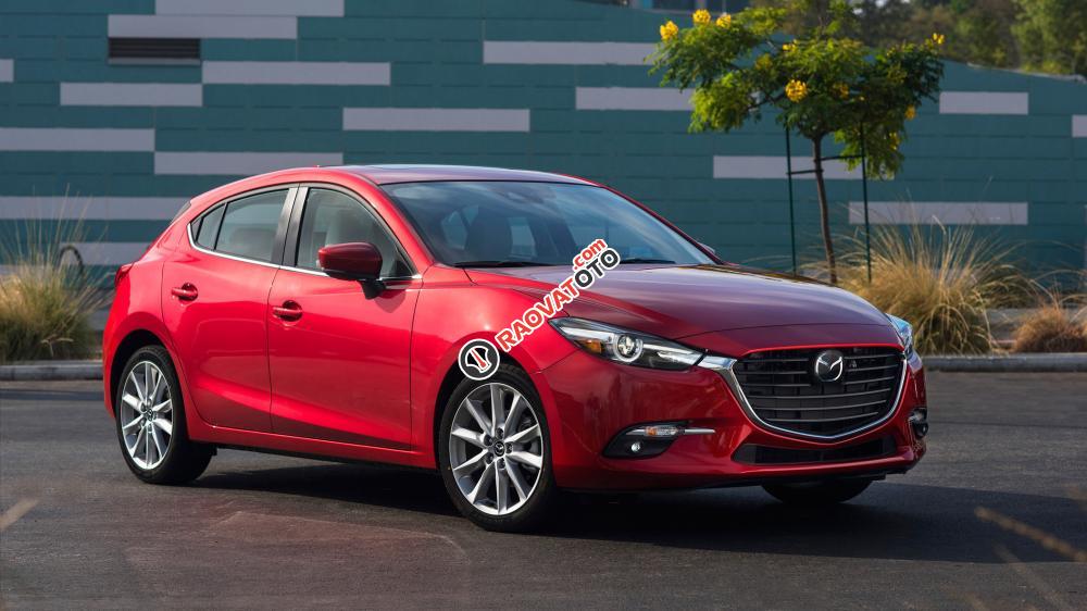 Cần bán xe Mazda 3 đời 2017, màu đỏ, giá tốt-0