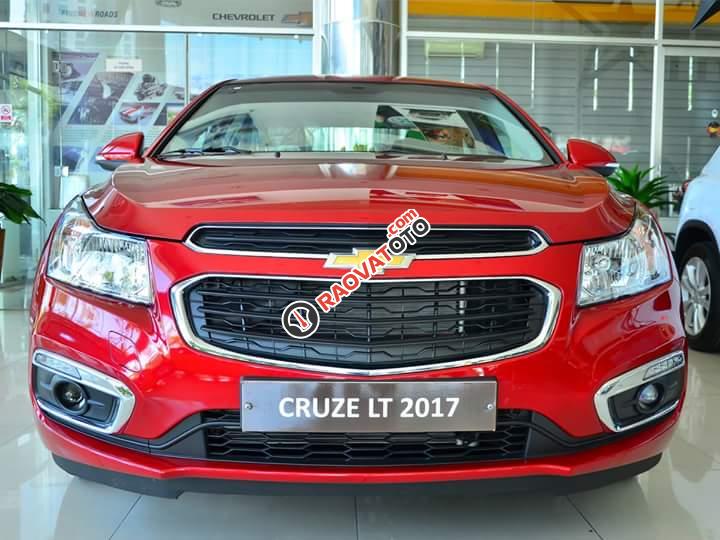 Bán Chevrolet Cruze LT 1.6MT đời 2017, màu đỏ - Liên hệ 0944.480.460 để mua xe giá tốt nhất-0