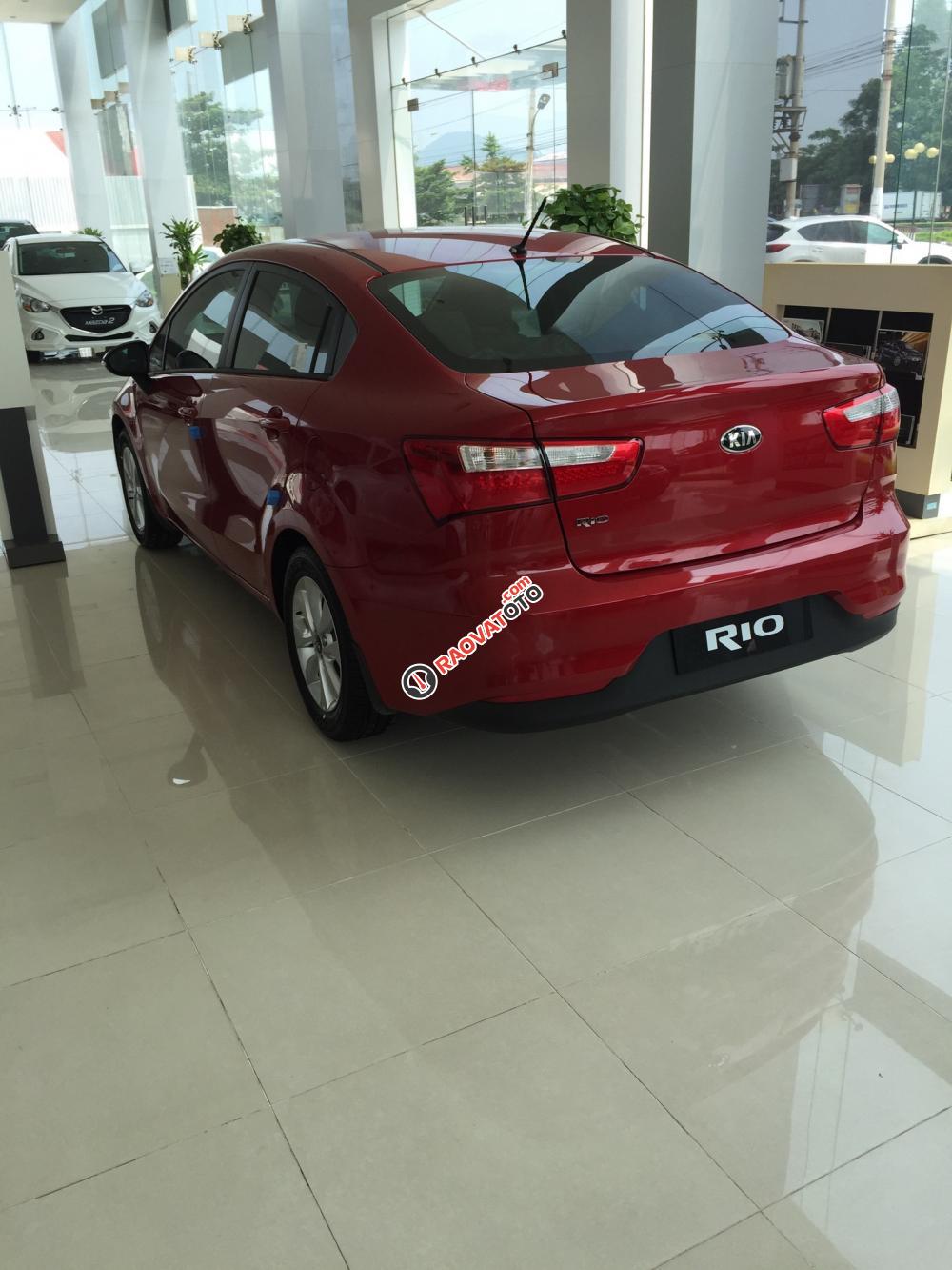 Kia Rio 2017 Sedan số tự động, nhập khẩu, màu đỏ, giá hấp dẫn- Kia Vĩnh Phúc, 0979.428.555-3