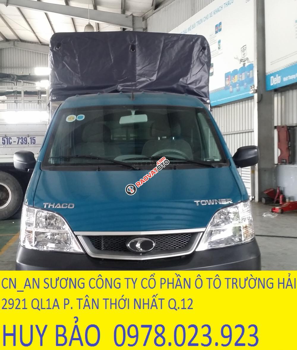 Xe tải Thaco Towner 750 kg, phun xăng điện tử thùng dài 2.6m-2