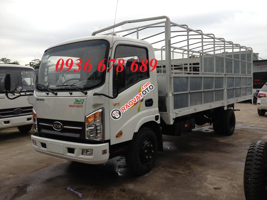 Xe tải Veam VT260, tải trọng 2 tấn, thùng siêu dài 6M, máy Hyundai - LH: 0936 678 689-0