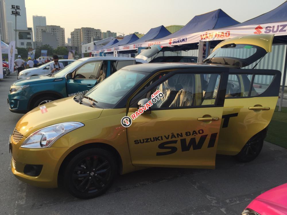 Suzuki Swift khuyến mãi 80 triệu tiền mặt. Liên hệ Suzuki Vân Đạo - SĐT 0983.489.598-4