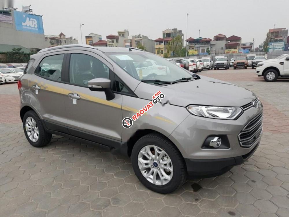 Cần bán xe Ford EcoSport Titanium 1.5L AT đời 2017, màu xám, 565tr-3