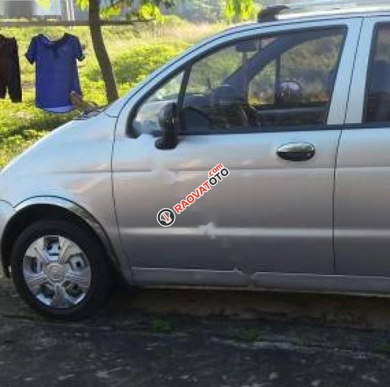 Bán Daewoo Matiz 0.8 MT sản xuất 2000, màu bạc chính chủ, giá tốt-3