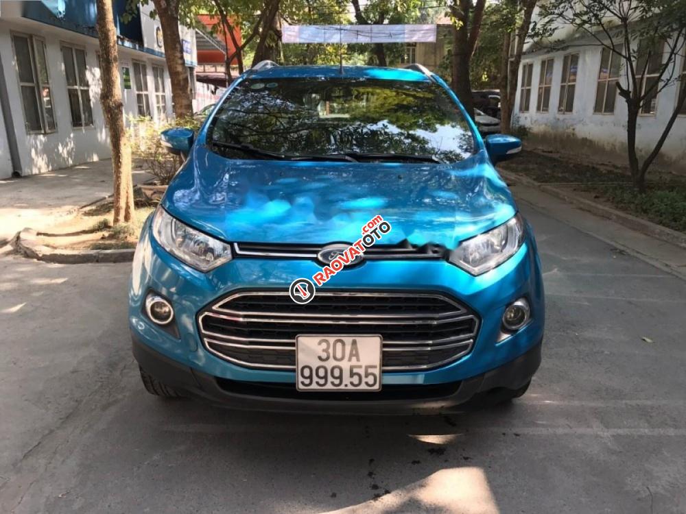 Cần bán gấp Ford EcoSport Titanium đời 2017, màu xanh lam chính chủ, 575 triệu-3