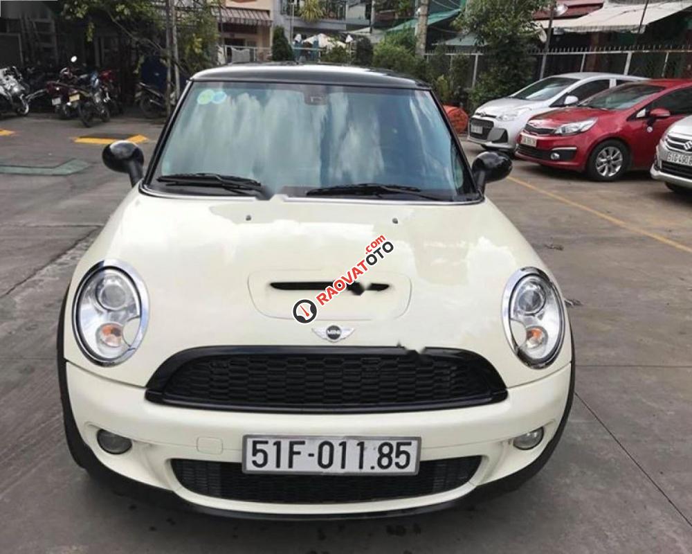 Bán gấp Mini Cooper S đời 2007, màu trắng, xe nhập, 480tr-8