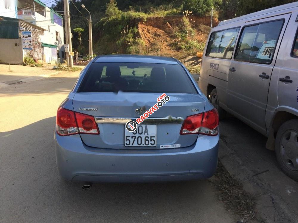 Bán Daewoo Lacetti CDX 1.6 AT đời 2009, màu xanh lam, xe nhập-1