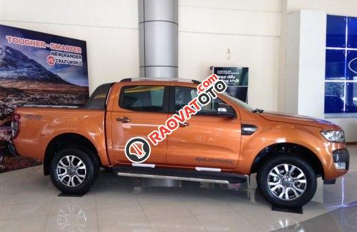 Bán Ford Ranger 2017 Wiltrak 3.2 hỗ trợ trả góp Bank tại Thái Nguyên, nhận hoàn thiện xe đến lúc lăn bánh-1