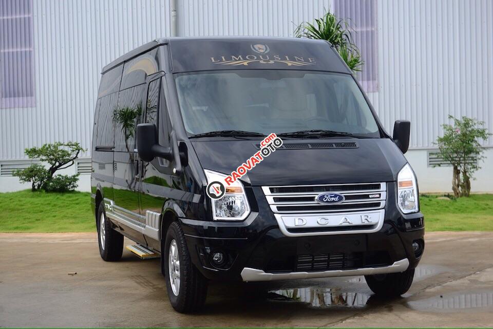 Cần bán xe Ford Transit Dcar Limousin đời 2018, màu đen-2