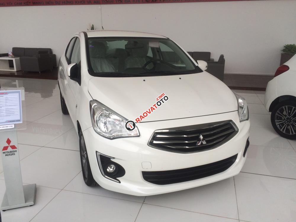 [TP. Hồ Chí Minh] bán Mitsubishi Attrage CVT-Eco 2017, giá tốt, hỗ trợ cho vay 80% xe-0