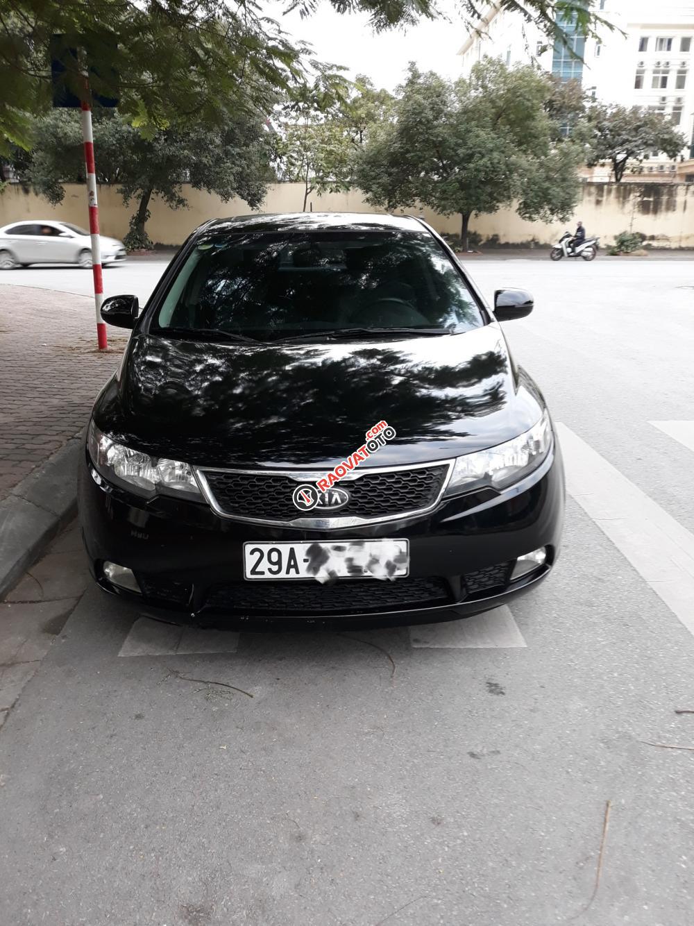 Cần bán Kia Cerato đời 2011, màu đen, nhập khẩu-9