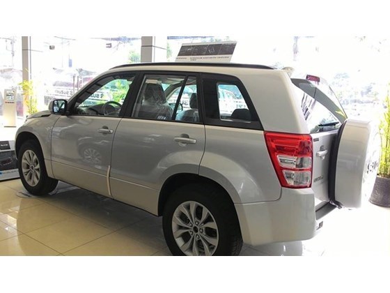 Bán ô tô Suzuki Vitara đời 2015, màu bạc, nhập khẩu -4