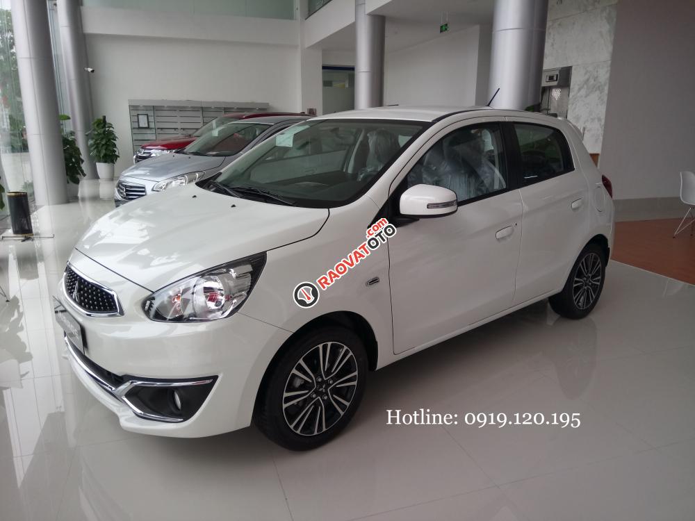 Mitsubishi Mirage 2017, số tự động, hỗ trợ 50 triệu đồng, trả góp 80%, lãi suất thấp-1