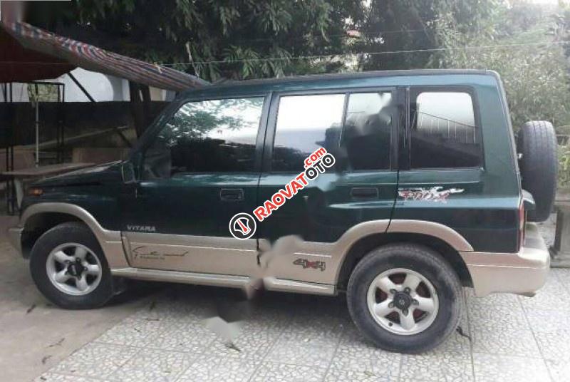 Bán Suzuki Vitara JLX đời 2005, màu xanh lam-4