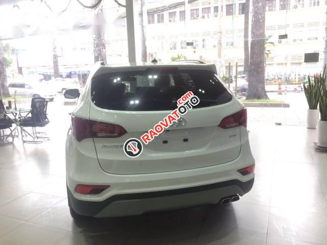 Bán xe Hyundai Santa Fe đời 2017, màu trắng-2