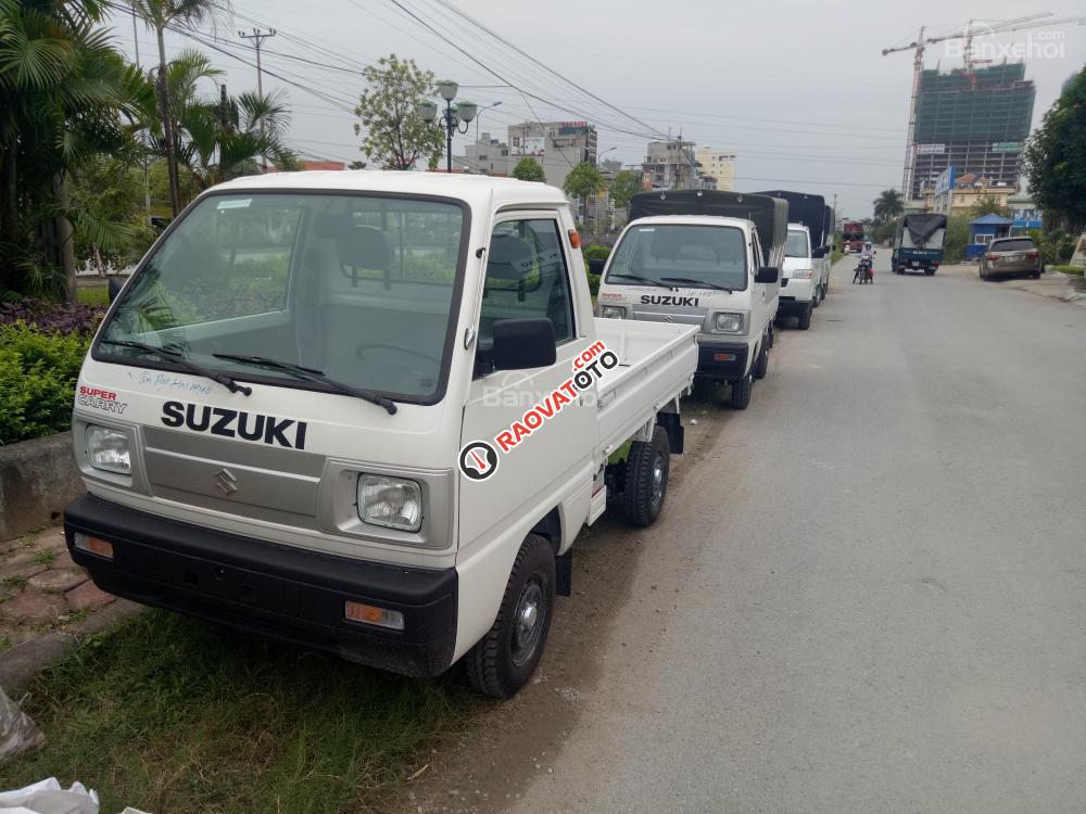 Bán Suzuki Supper Carry Truck 5 tạ 2018 mui bạt, màu trắng giá cạnh tranh - LH: 0985.547.829-2