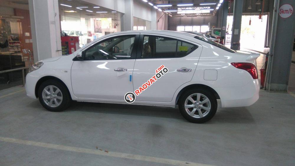 Ô tô Sedan Nissan Sunny XL 1.5DOHC 2018, màu trắng, có xe giao ngay, LH 0985411427-4