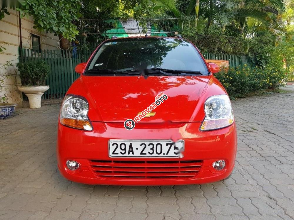 Bán Chevrolet Spark LT 0.8 MT đời 2011, màu đỏ xe gia đình, 169tr-1