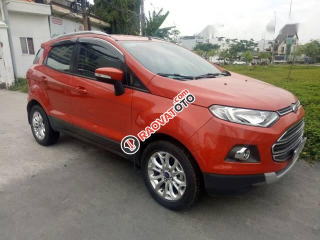 Bán xe Ford EcoSport Titanium đời 2015, màu cam-4