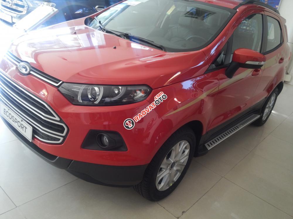 EcoSport Trend 1.5 MT 2017, màu đỏ, giá hot, hỗ trợ vay 80%-1