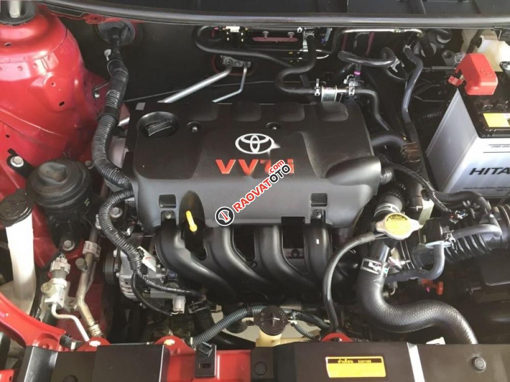 Bán Toyota Yaris 1.3G 2014, màu đỏ, nhập khẩu số tự động-4