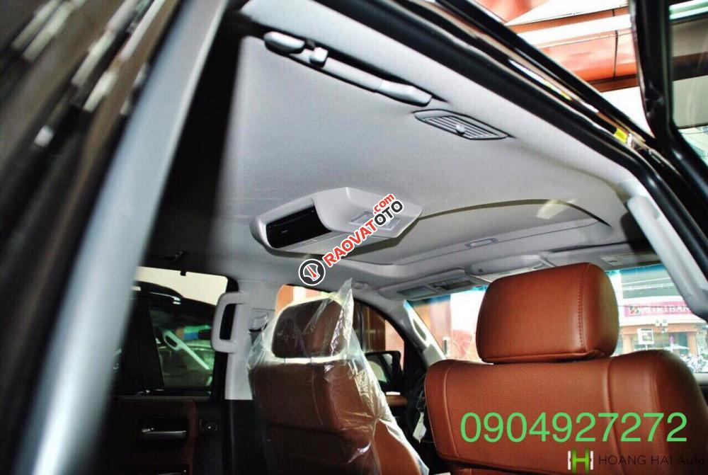 Toyota Sequoia Platinum 5.7 nhập Mỹ sản xuất 2015, đăng ký 2016, màu đen nội thất nâu da bò-6