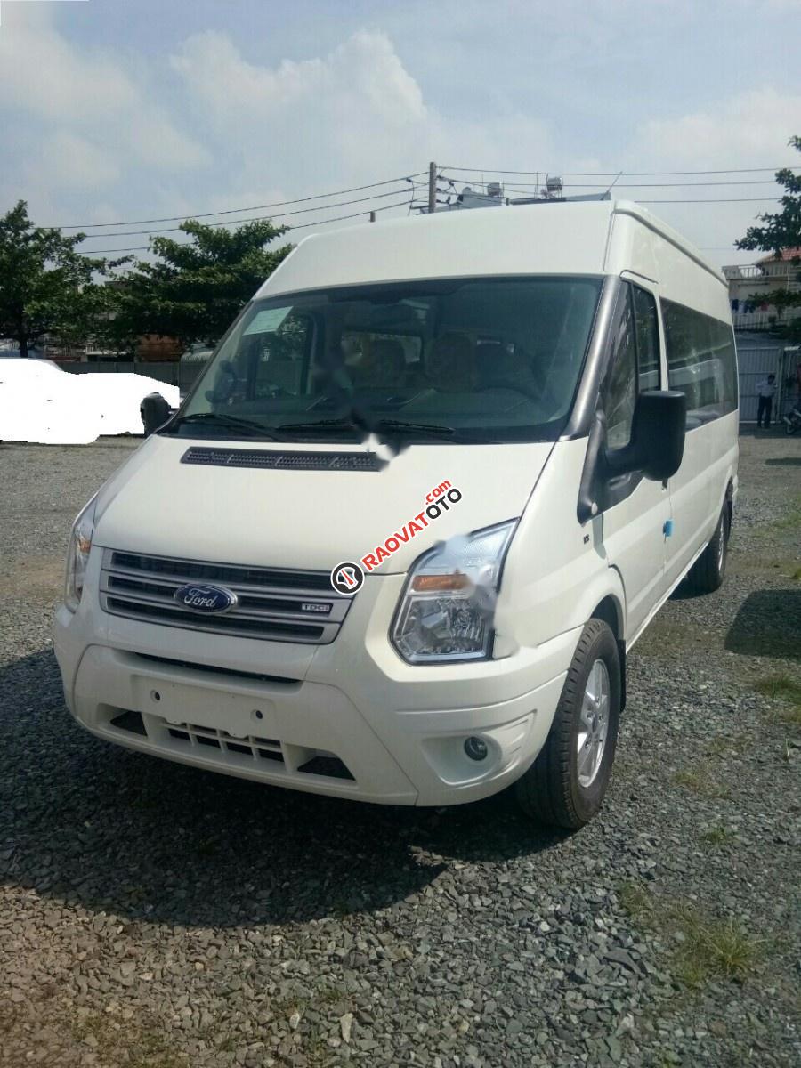 Cần bán Ford Transit SVP đời 2017, màu trắng-2