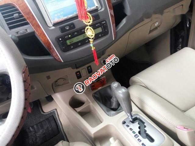 Bán Toyota Fortuner 2.7V đời 2010, màu xám -1