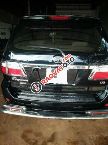 Chính chủ bán xe Toyota Fortuner V sản xuất 2009, màu đen-3