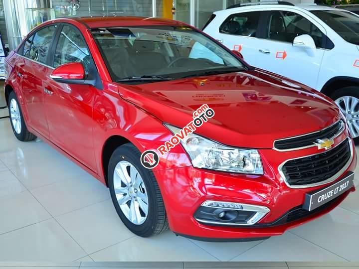 Bán Chevrolet Cruze LT 1.6MT đời 2017, màu đỏ - Liên hệ 0944.480.460 để mua xe giá tốt nhất-1