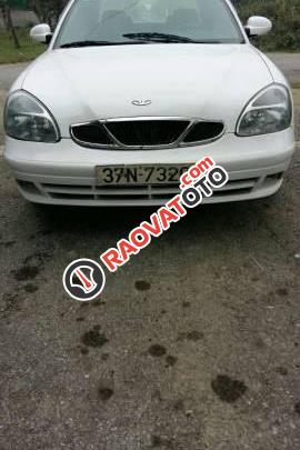 Bán xe Daewoo Nubira đời 2001, màu trắng -0